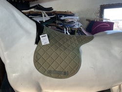 Quiltad vojlock allround,stl f,grön,ny