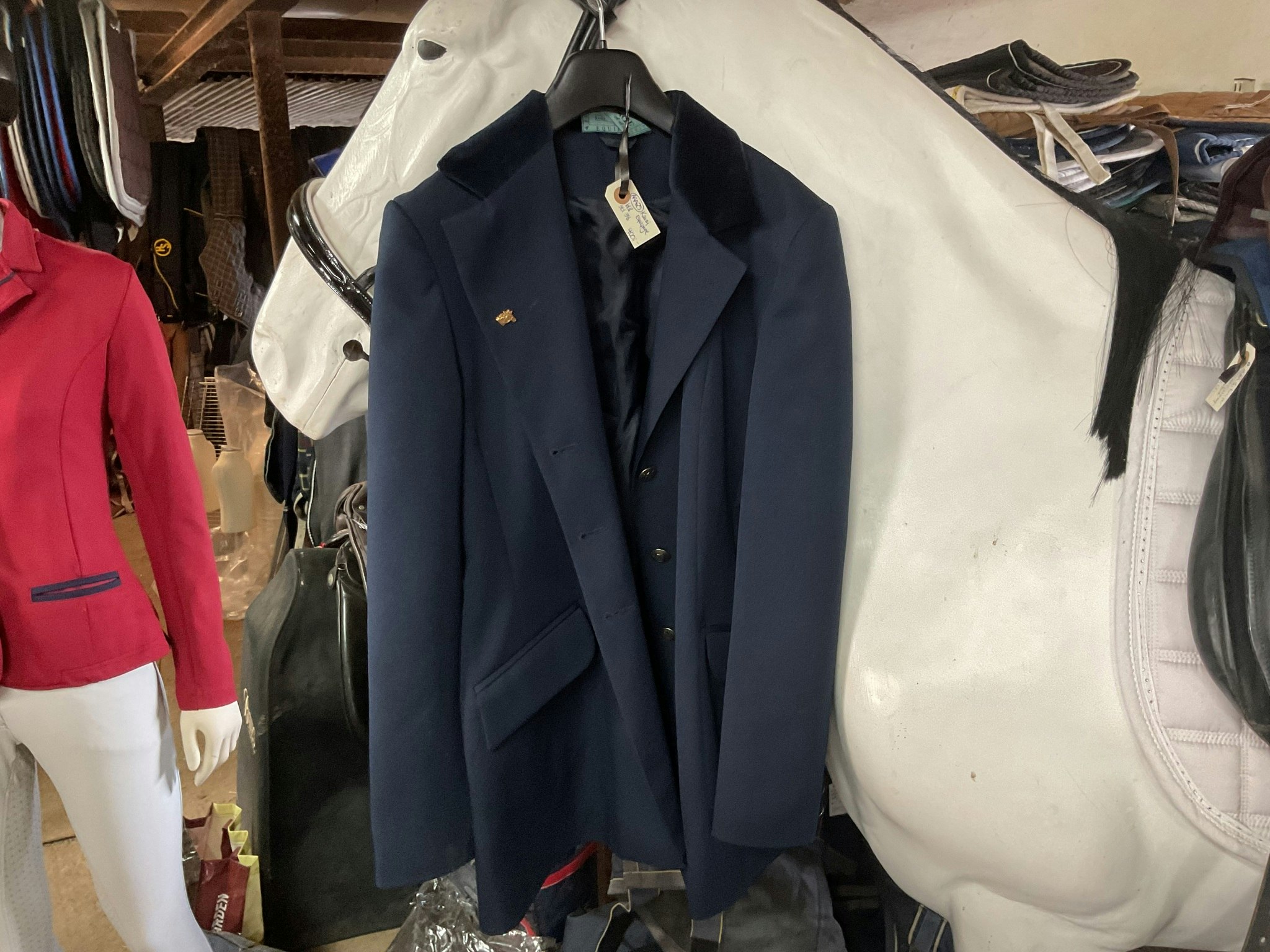 Equipage kavaj, blå, stl 38