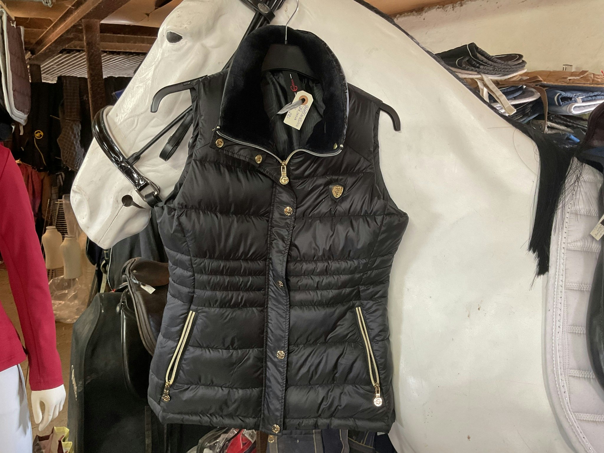 Covalliero väst, svart, s/36