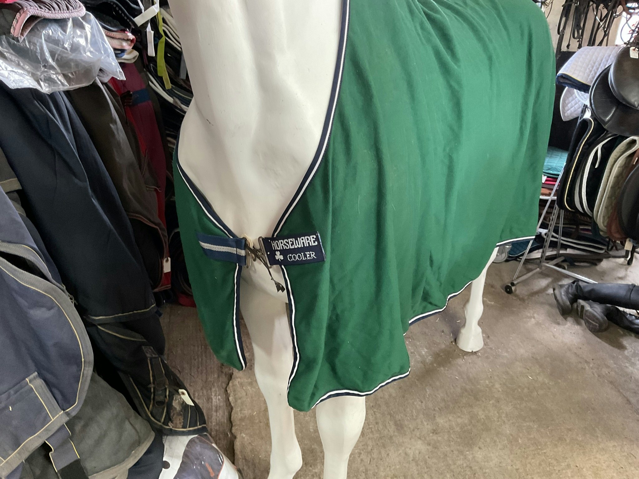 Horseware cooler täcke, grönt, 145 cm