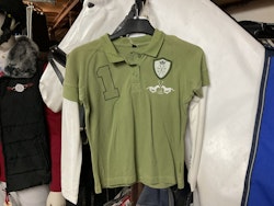 HV polo,pike’,grön, stl 152,ny