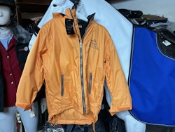 First slope,vindjacka med fleece,orange, stl 150,ny