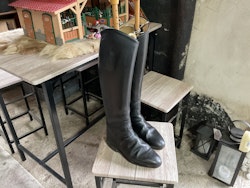 Königs ridstövlar dressyr,svarta, stl 37