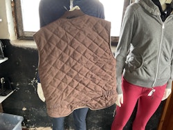 Aigle väst brun,s