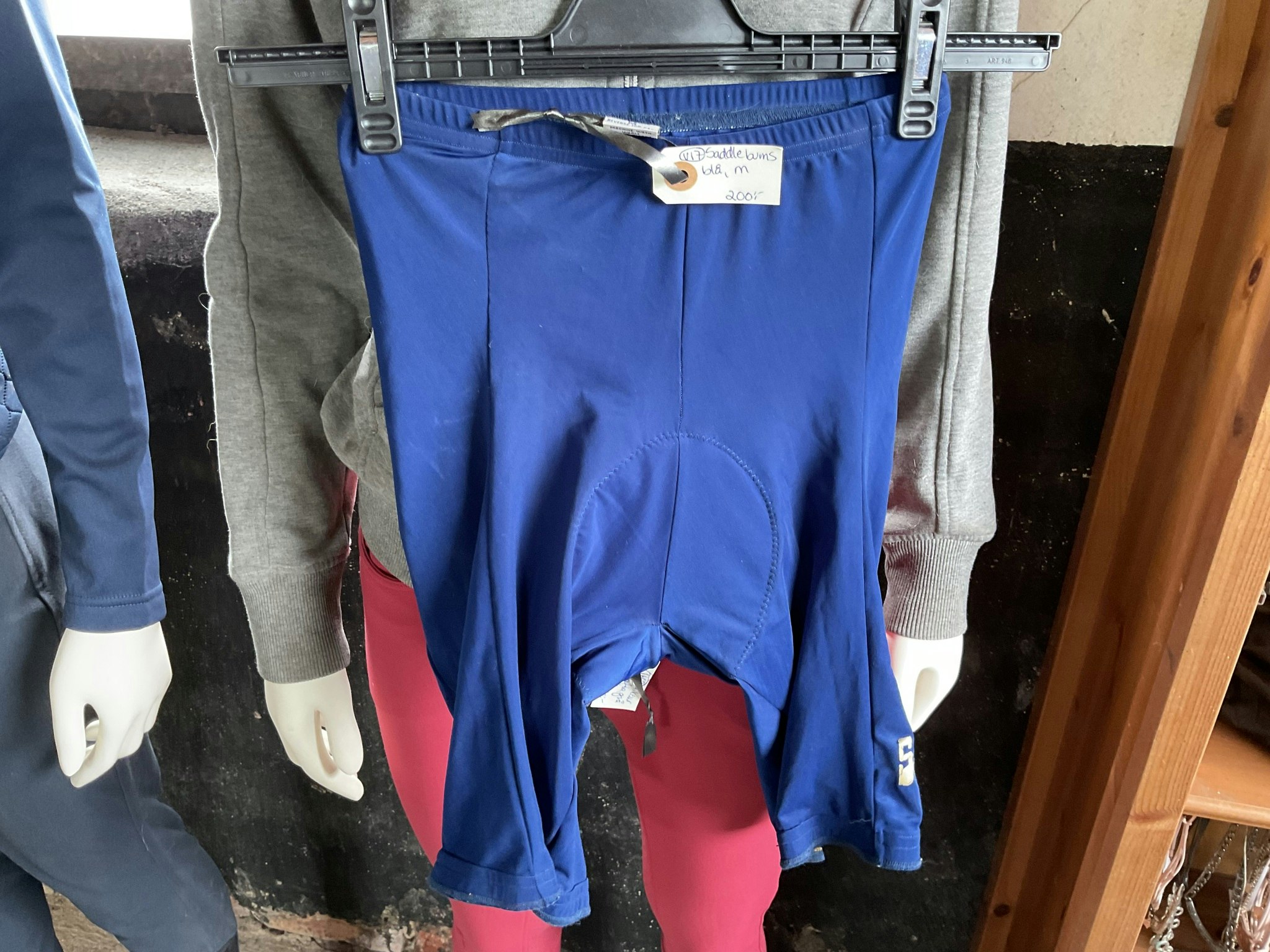 Saddlebums blå,m