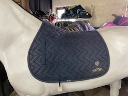 HV polo schabrak,blått,cob/f,lite slitet nertill