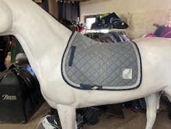 Horse comfort schabrak,grått med bling,f