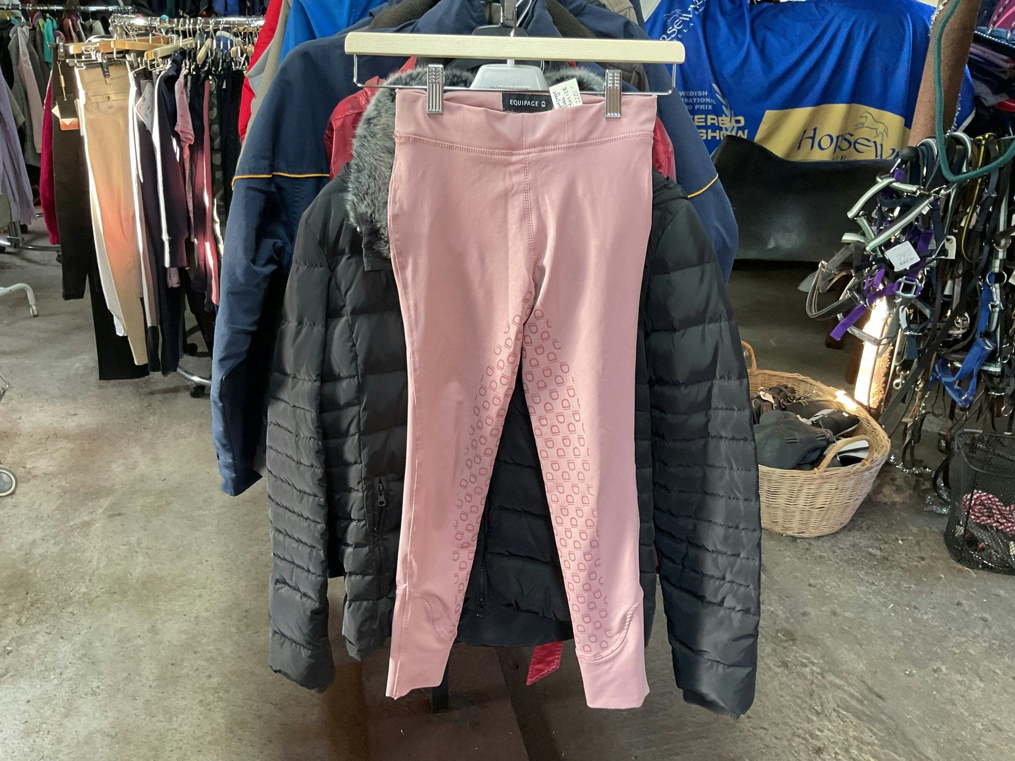 Equipage ridtights,rosa,stl 128