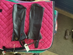 Just ride shortchaps,svarta,JM10,ca 30 cm