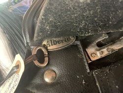 Alberto hoppsadel,17,5”, svart, w