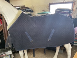 Stalltäcke, 125 cm, 200 gr, blått