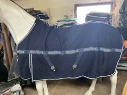 Equiline bomullstäcke,blått, stl m