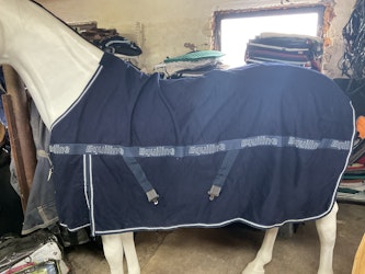 Equiline bomullstäcke,blått, stl m