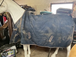 Riding house, regntäcke, 0 gr, 145 cm, otvättat