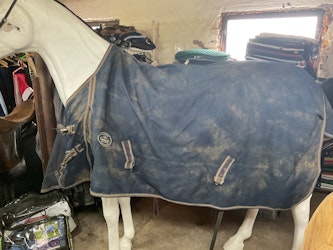 Riding house, regntäcke, 0 gr, 145 cm, otvättat