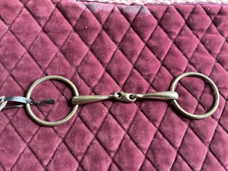 Gold medal tredelat bett, mässing, 14,5 cm