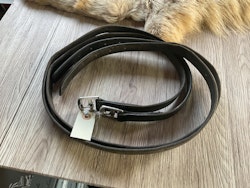 Stigläder svarta,130 cm