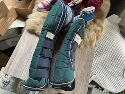 Horseware transportskydd,grön,blåa, f,fram plus bak