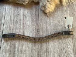 Amare pannband,brunt, 36 cm, fattas ngn sten