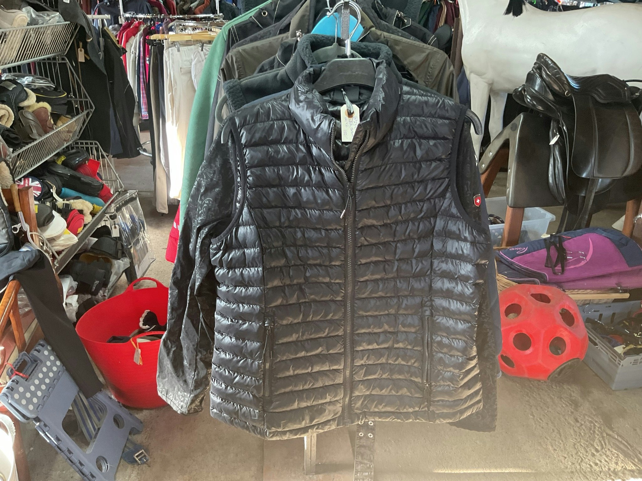Everest väst, svart, stl 42