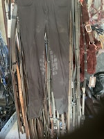 CRW ridtights, svart, fullgrip, stl 160