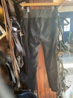 RH ridtights, svarta,fullgrip, stl 40/42, mobilficka