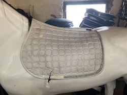 Horse smart,schabrak,vitt med bling, f,h