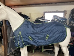 Stalltäcke,110 cm,blått,ca 150 gr