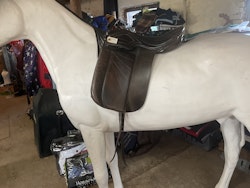 Zaldi,sadel,brun/svart,18”, bom 29