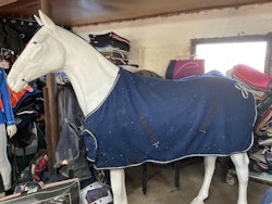 Fleecetäcke 125 cm, otvättat