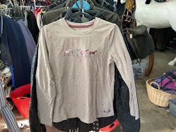 Ariat tunn tröja,brun,stl 152