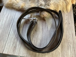 Stigläder brunsvarta, 155 cm