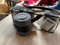 Horse pro fleecelindor 4-pack,gråa,nya