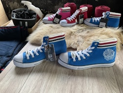 Hv polo sneakers skor,blåa,stl 41,nya