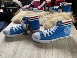 Hv polo sneakers skor,blåa,stl 40,nya