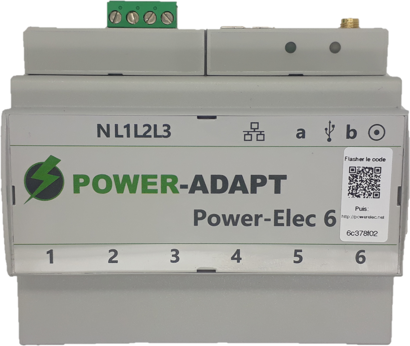 ECO-ADAPT POWER-ELEC-6 multi-circuit Power-Meter