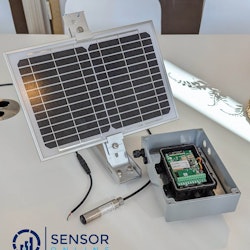 Solarpanel solution for off-grid measurments