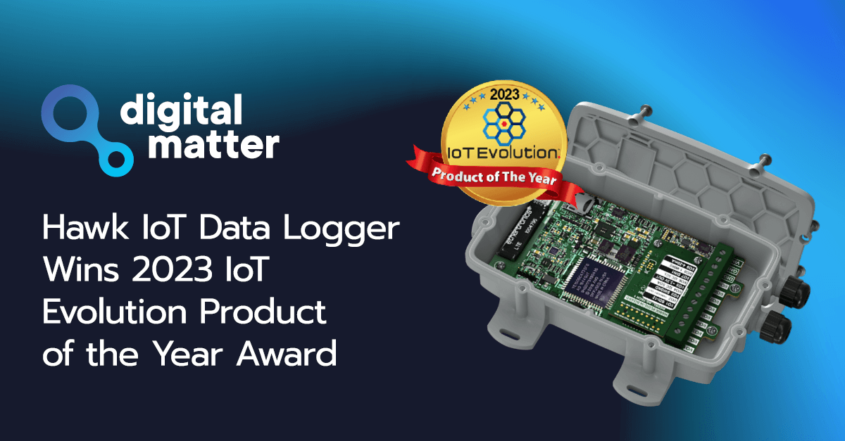 Digital Matter, the Hawk, IoT Datalogger for Sensor Monitoring
