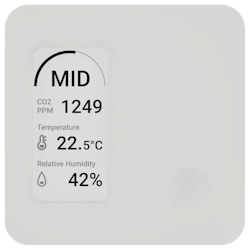 Elsys EIAQd10 Indoor Air Quality sensor  Display