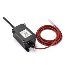 LoRaWAN® water temperature sensor.