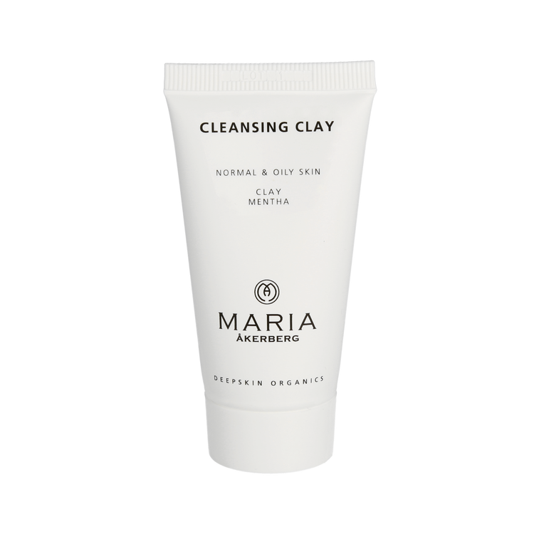 Maria Åkerbergs Cleansing Clay är en balanserande rengöringscreme för alla hudtyper som avlägsnar orenheter och makeup. Cleansing Clay är en av Maria Åkerbergs mildaste ansiktsrengöringar och passar d