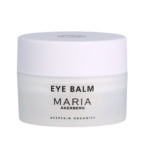 Eye Balm från Maria Åkerberg är en utslätande balm för den känsliga huden runt ögonen som är utslätande, ökar elastisiteten, verkar fuktbindande och passar perfekt om dina ögon rinner ofta eftersom de
