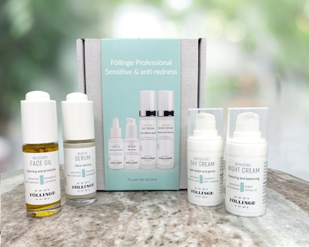 Föllinge SENSITIVE & ANTI-REDNESS - Prova-På Set Ansikte 4X15 ML
