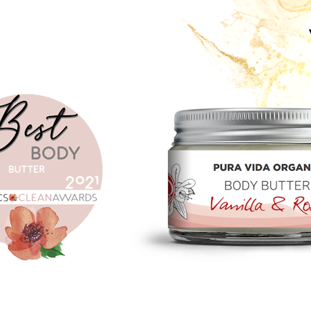 CBD Vanilla Rose Body Butter Pura Vida