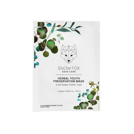Herbal Youth Sheet Mask singel pack Snow Fox