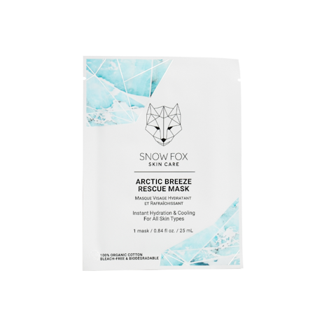 Arctic Breeze Rescue singel pack Sheet Mask Snow Fox