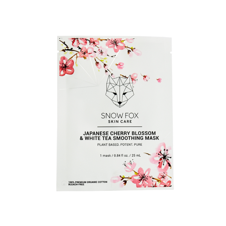 Cheery Bloosom Smoothing Sheet Mask singelpack Snow Fox