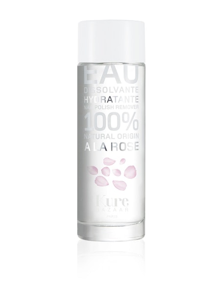 NAGELLACKSREMOVER 100 % naturligt Kure Bazaar Eau dissolvante hydratante À LA ROSE 100 ml