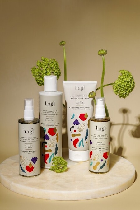 HAGI Body Oil BERRY LOVELY - uppstramande kropps- & massageolja 100 ml