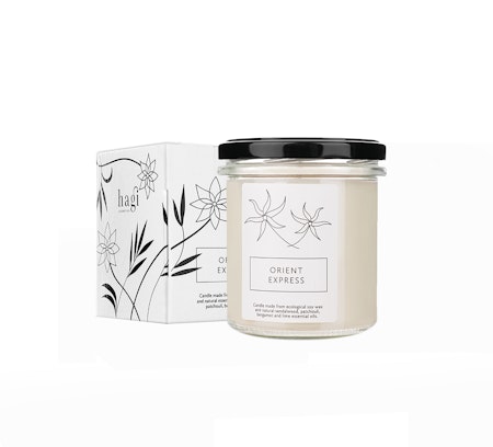 Soy Wax Candle ORIENT EXPRESS HAGI doftljus med orientaliska doftnoter